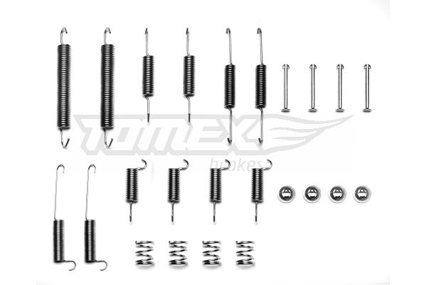 TOMEX BRAKES Tarvikesarja, jarrukengät TX 40-03